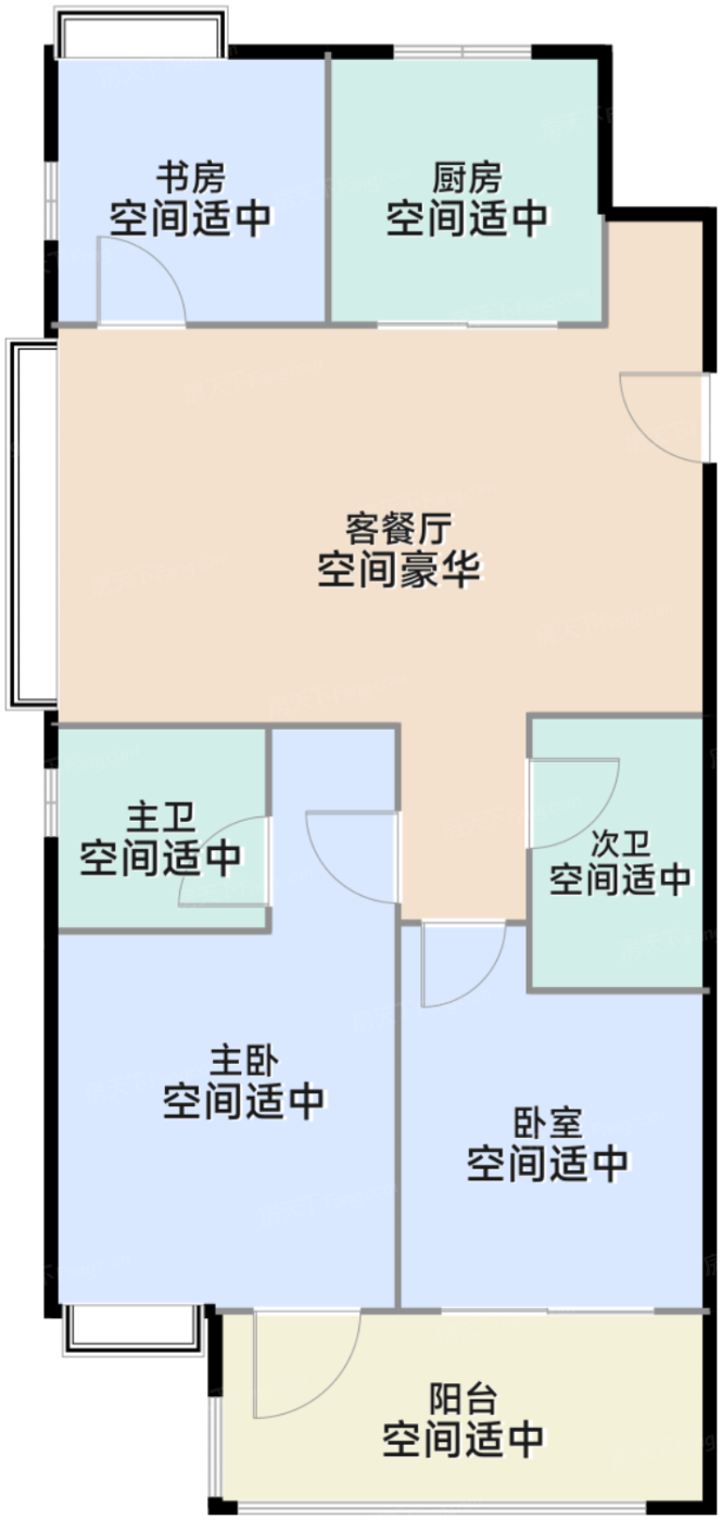 光合上城B1户型