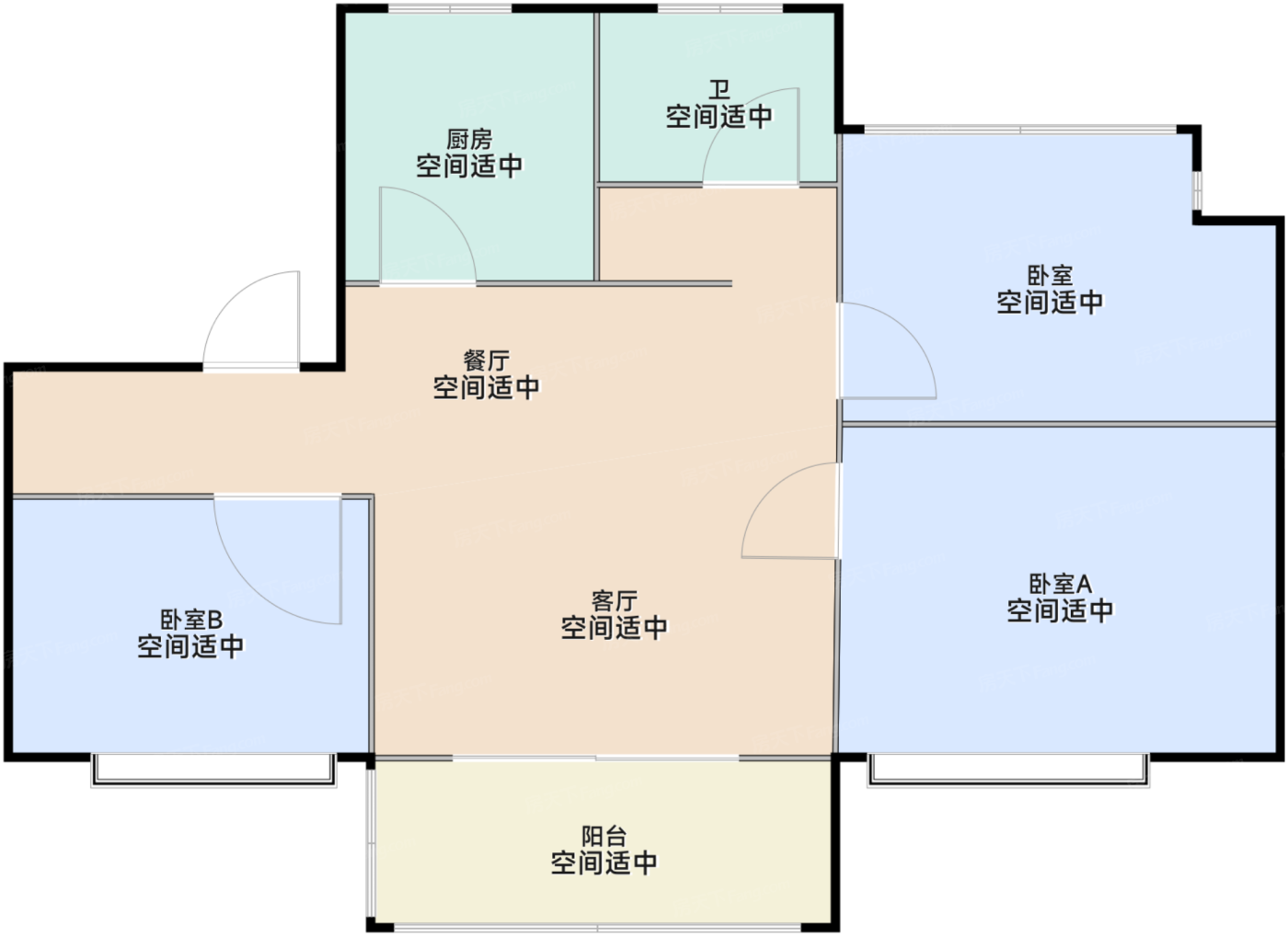 A户型-78㎡
