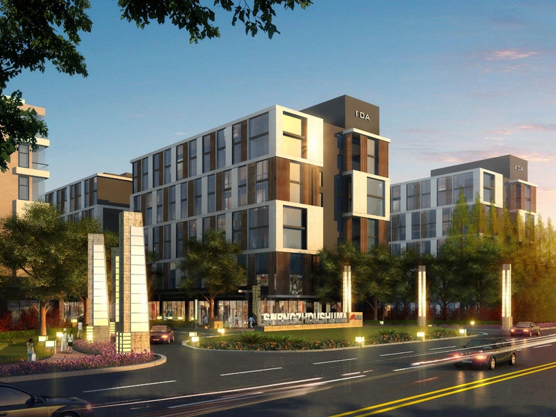 鹿鸣九里-蓝城·黟美小镇 淀湖·